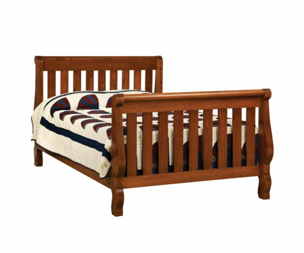Hoosier Sleigh Double Bed Conversion Stutzman's Amish Furniture