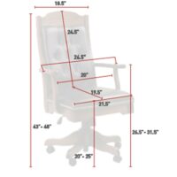 Star Executive Arm Chair - Image 3