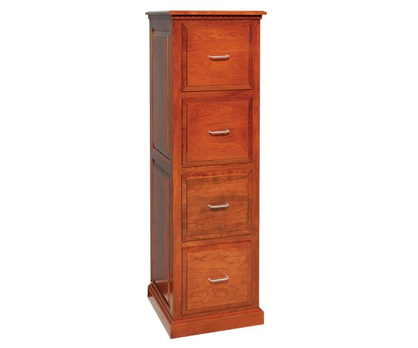 Four Drawer Traditional File Cabinet