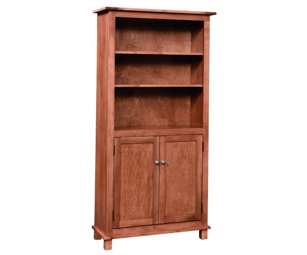 Farmerstown Bookcase With Doors