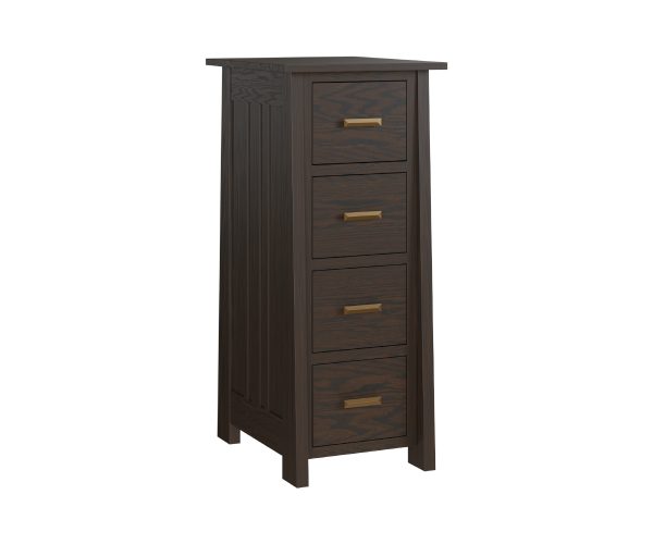 Freemont Mission 4 Drawer File Cabinet