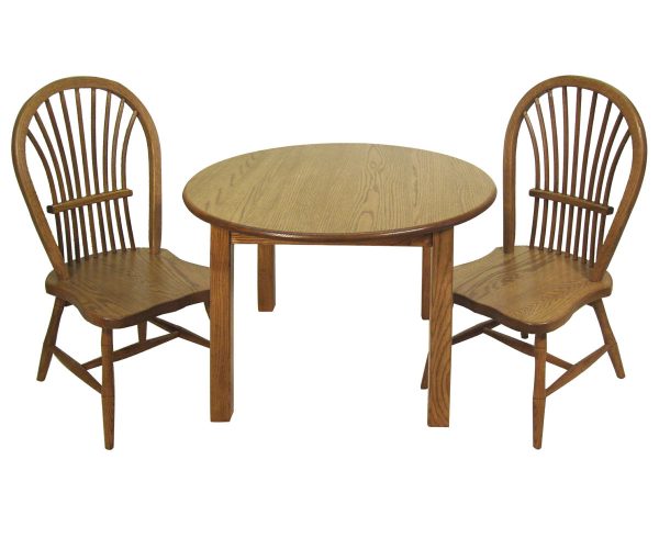 78 Round Table with 71 Sheaf Chair