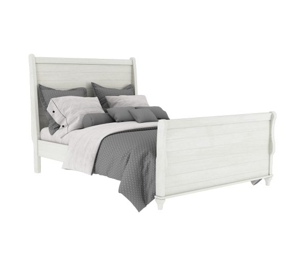 Alcan Sleigh Bed