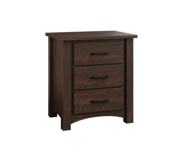 Glendale 3 Drawer Nightstand