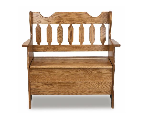 Slat Back Bench