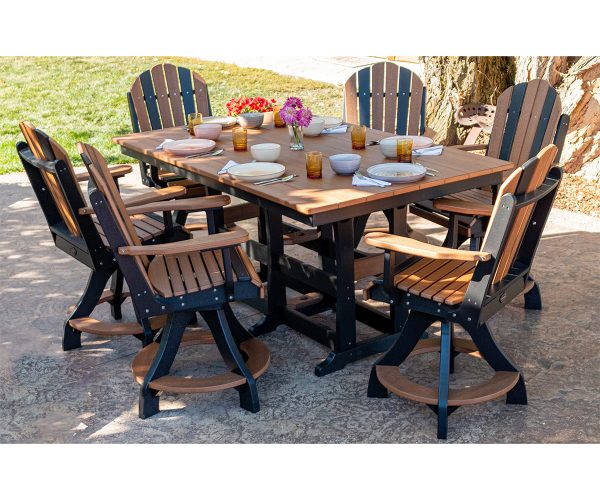 Dining Table with Swivel Chair