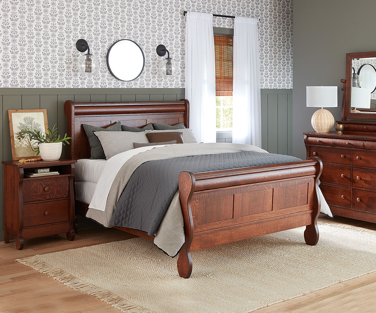 Old Classic Sleigh 9 Drawer Dresser - Image 2