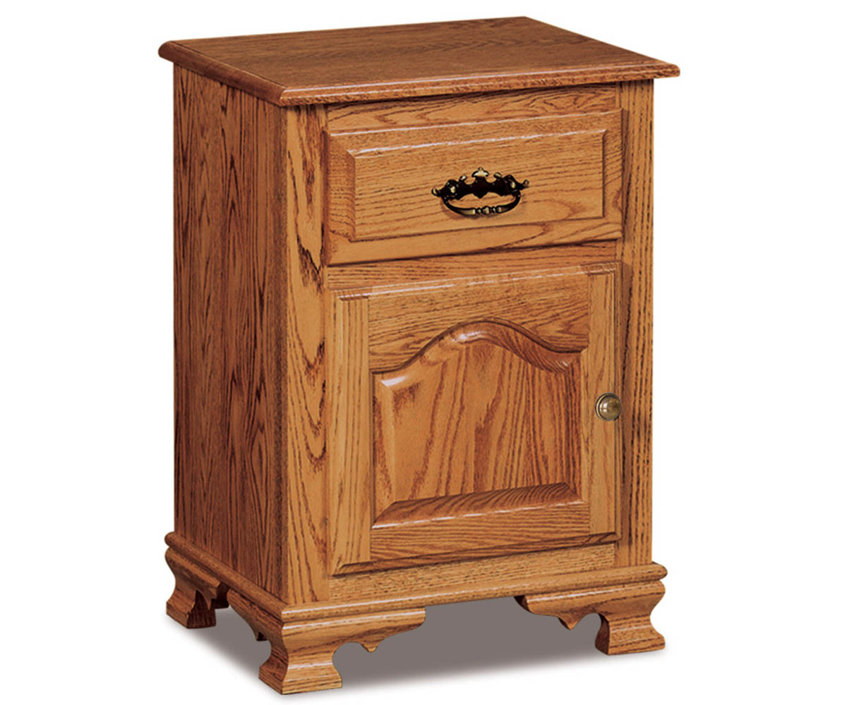 Heritage 1 Drawer 1 Door Nightstand