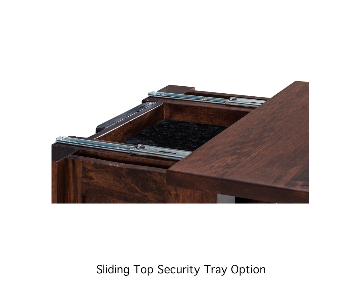 Heritage 2 Drawer Open Nightstand - Image 2