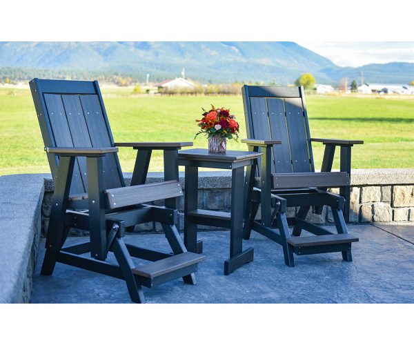 Urban Balcony Glider 2' Set with End Table