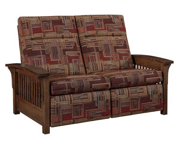Skyline Slat Loveseat Recliner