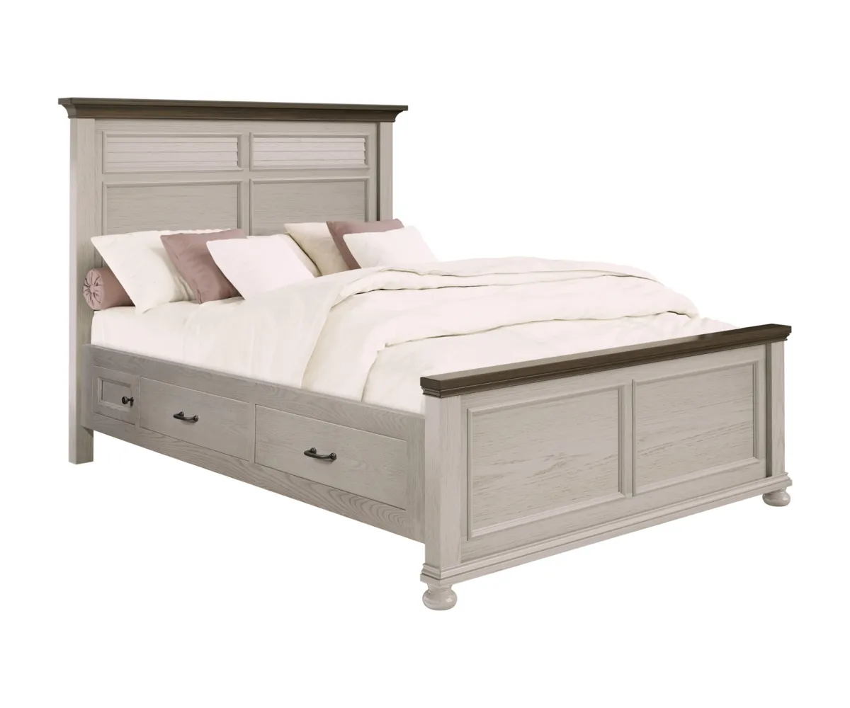 Hickory Grove Bed with Side Storage - Image 2