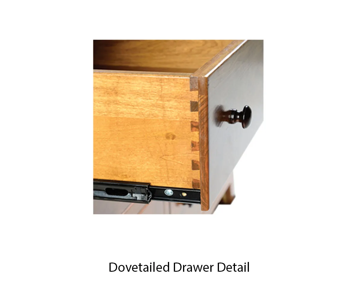 Cedar Hollow Bed with Side Storage - Image 4